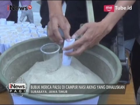 Polres Surabaya Berhasil Bongkar Peredaran Merica Bercampur Nasi Aking - iNews Pagi 15/05