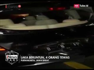 Kecelakaan Maut di Tol Cipularang, Tabrakan Beruntun Libatkan 10 Kendaraan - iNews Pagi 19/05