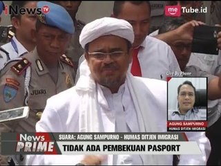Paspor Rizieq Shihab Tidak Dibekukan Namun akan Ditarik Part 01 - iNews Prime 18/05