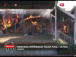 Peristiwa Kebakaran Terjadi di Stasiun Klender, Jaktim - Breaking News 19/05