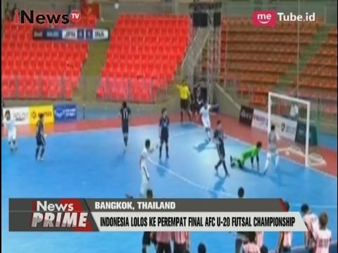 Timnas Futsal U20 Lolos Masuk ke Babak Perempat Final UFC Part 01- iNews Prime 19/05