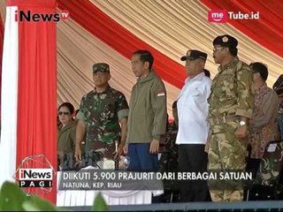 Presiden Jokowi Menyaksikan Langsung Latihan Tempur PPRC di Natuna - iNews Pagi 20/05