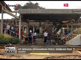 Akibat Kebakaran, Penumpang KRL di Stasiun Klender Terlantar - iNews Siang 19/05