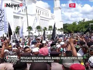 Скачать видео: Massa Aksi Bela Ulama di Pontianak Ricuh Dengan Aparat Gabungan - iNews Petang 20/05