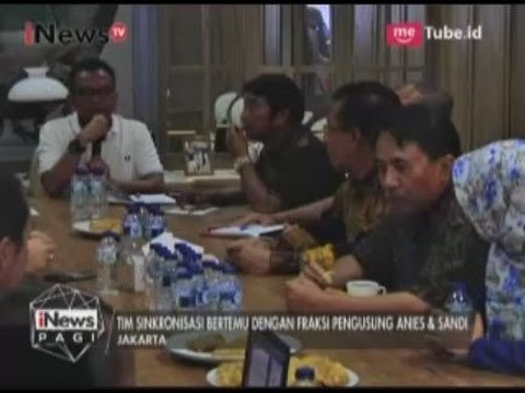 Tim Sinkronisasi Anies-Sandi Bertemu RDPRD Jakarta Bahas Pembangunan Daerah - iNews Pagi 22/05