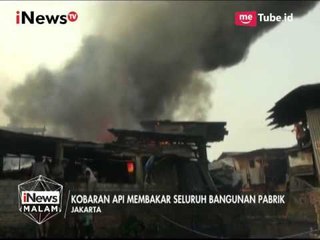 Kebakaran Besar Meludeskan Pabrik Tahu di Mampang Jaksel - iNews Malam 21/05