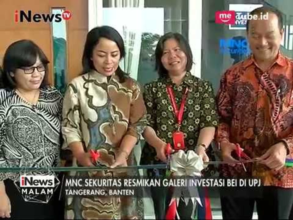 MNC Sekuritas Lakukan Peresmian Galeri Investasi BI di UPJ Bintaro - iNews Malam 20/05