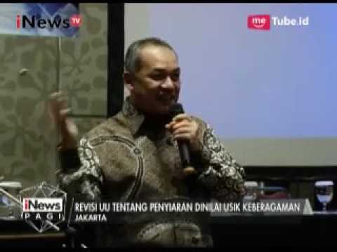 Revisi UU Penyiaran, Sejumlah Point Bertentangan dengan Prinsip Keberagamaan - iNews Pagi 22/05