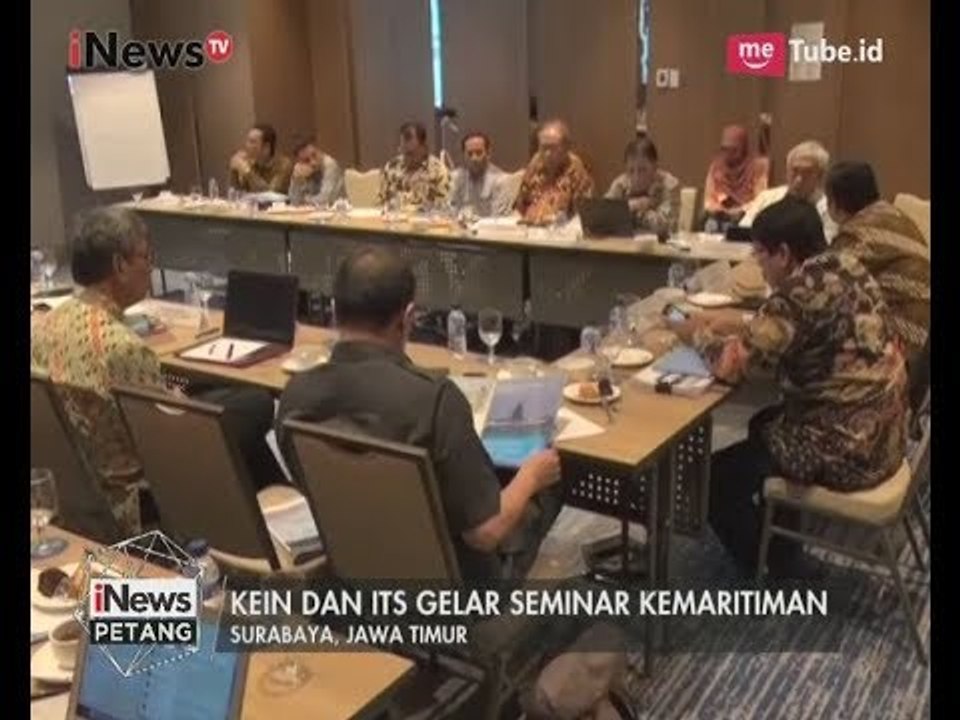 KEIN & ITS Gelar Seminar Kemaritiman Untuk Indonesia Makmur & Sejahtera - iNews Petang 24/05