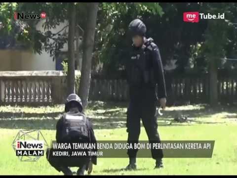Sebuah Benda Mencurigakan Diduga Bom Diledakkan Tim Gegana di Kediri, Jatim - iNews Malam 25/05