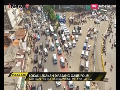 TKP Ledakan Bom Kampung Melayu Masih Dipasang Garis Polisi - Police Line 25/05