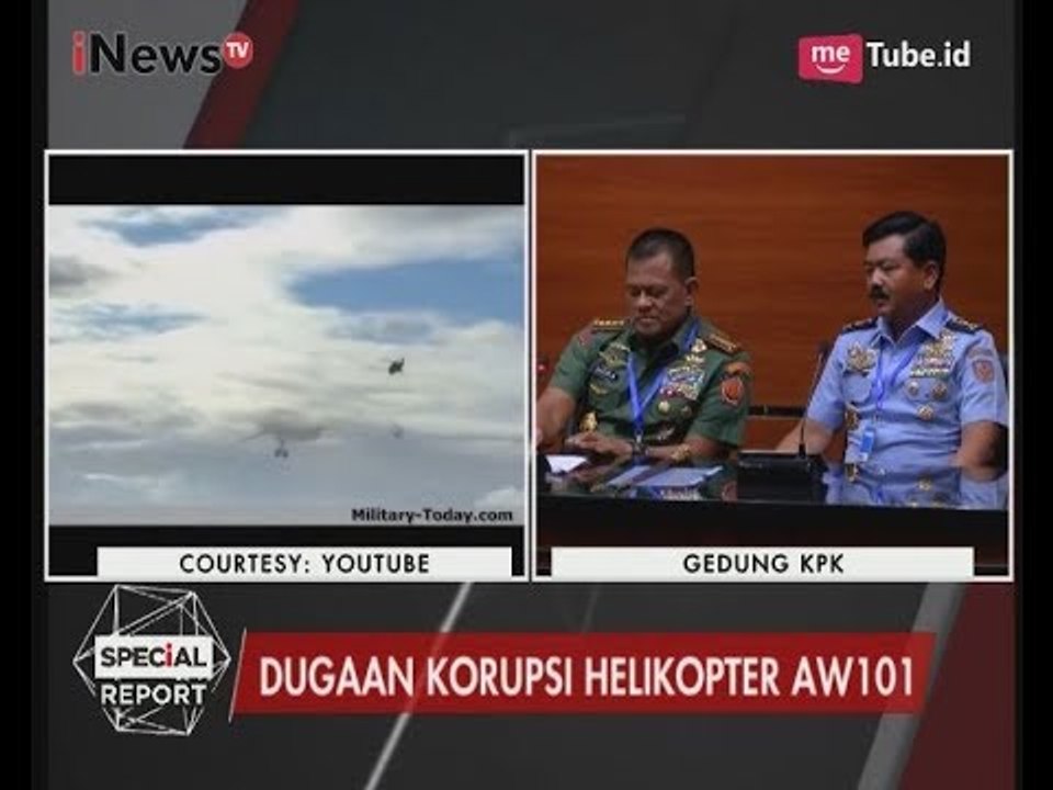 Panglima Sampaikan Ada 3 Tersangka Korupsi Helikopter AW 101 Dari TNI AU - Special Report 26/05