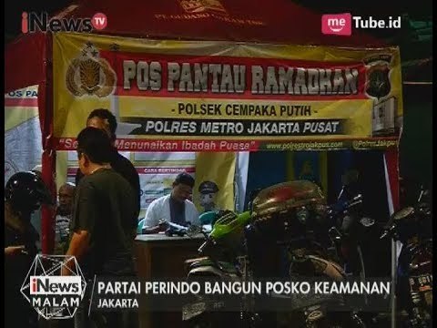 Perindo & Polisi Bekerja Sama Dirikan Posko Keamanan di Lingkungan Warga - iNews Malam 28/05
