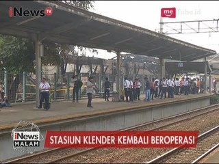 Hari Ini Stasiun Klender Jakarta Kembali Beroperasi - iNews Malam 27/05