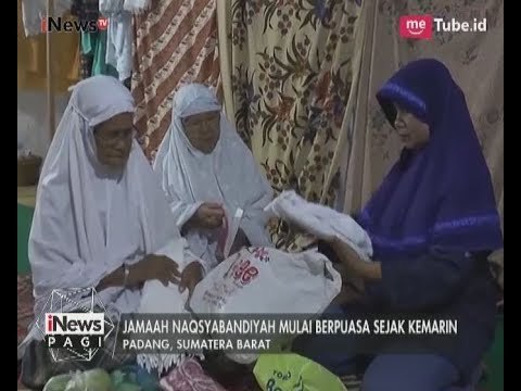 Ratusan Jamaah Naqsyabandiyah di Padang, Sudah Berpuasa Sejak Kemarin - iNews Pagi 26/05
