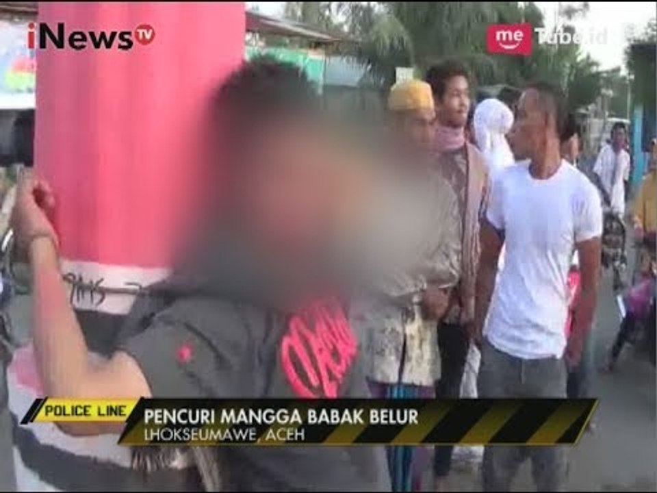 Maling Mangga Diikat di Tiang & Jadi Bulan-bulanan Massa - Police Line 29/05