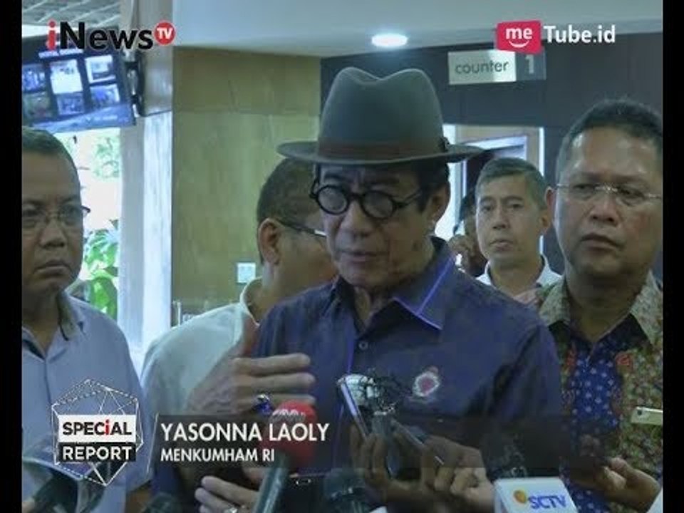 Menkumham Desak DPR Selesaikan Revisi UU Pemberantasan Tindak Terorisme - Special Report 29/05