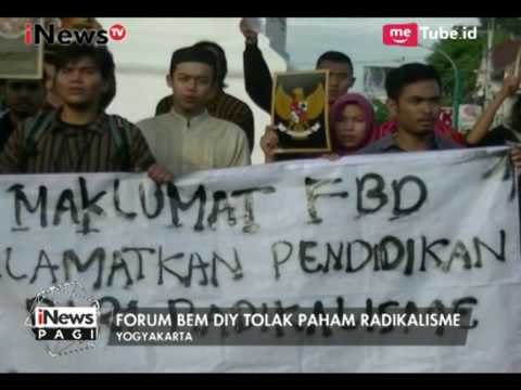 Mahasiswa Yogyakarta Berorasi Tolak Paham Radikalisme & Terorisme - iNews Pagi 31/05
