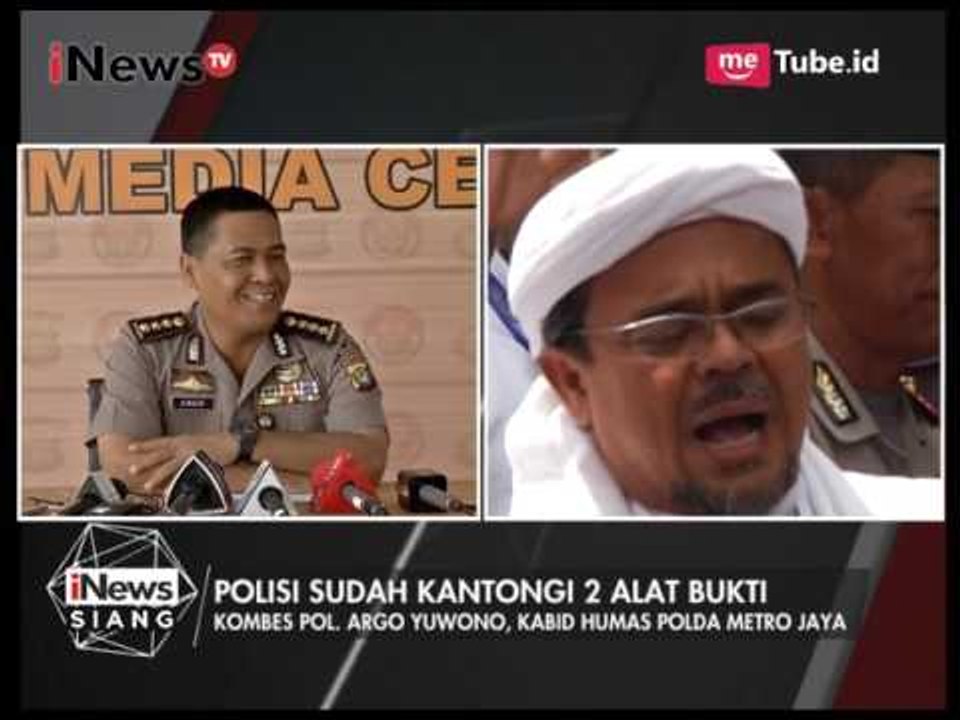 Konferensi Pers Rizieq Shihab yang Menjadi Tersangka - iNews Siang 30/05