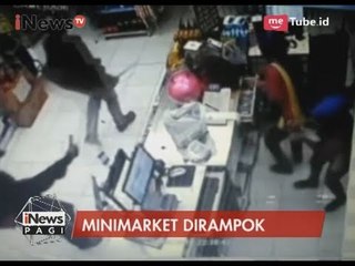 Rekaman CCTV Perampokan Minimarket dengan Parang dan Busur - iNews Pagi 31/05