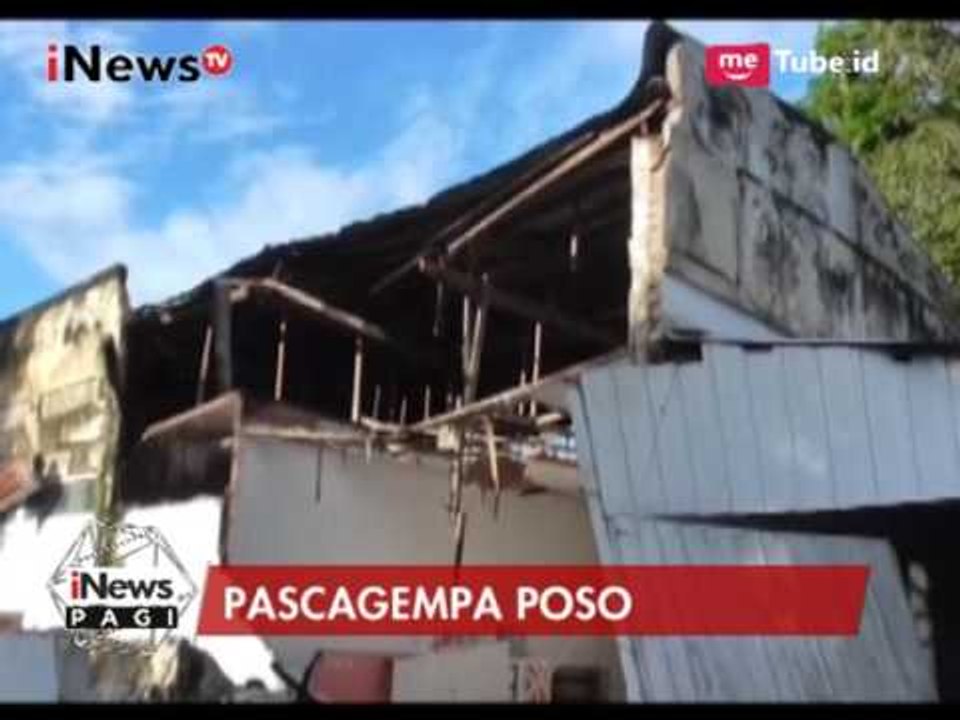 Pasca Gempa 6,6 SR di Poso, Timbulkan Kerusakan Berat Pada Bangunan - iNews Pagi 31/05