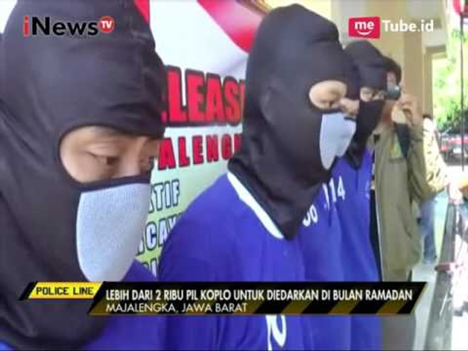 Polres Majalengka Mengamankan 2 Ribu Lebih Pil Koplo Untuk Bulan Ramadhan - Police Line 29/05