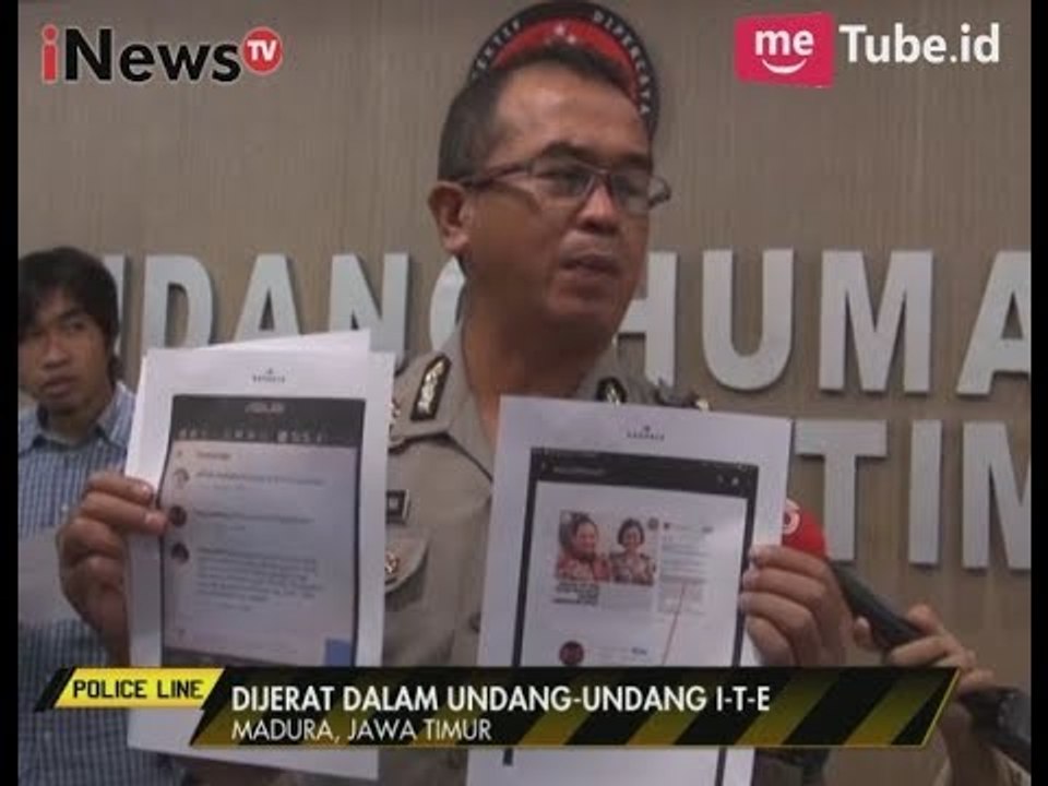 Polisi Menangkap Penyebar Kebencian Karena Menghina Kapolri di Sosmed - Police Line 30/05