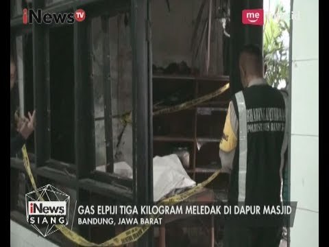 Gas Elpiji 3 Kg Meledak di Masjid - iNews Siang 31/05