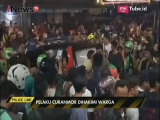 Nekat Mencuri, Remaja Pencuri Motor Babak Belur Dihajar Massa - Police Line 01/06