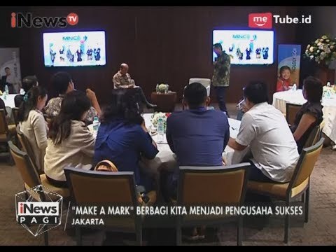 HT Tularkan Kunci Sukses Pada Pengusaha Baru - iNews Pagi 31/05
