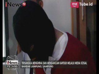 Cyber Crime Polda Lampung Tangkap Penghina Kapolri - iNews Petang 02/06