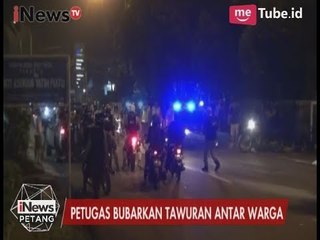 Petugas Bubarkan Tawuran antar Warga di Kampung Makasar, Jakarta - iNews Petang 02/06