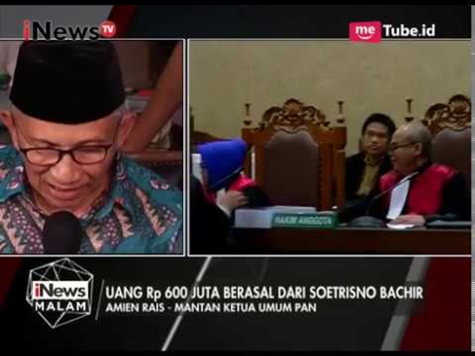 Amien Rais Angkat Bicara Terkait Kasus Dugaan Korupsi Pengadaan Alat Kesehatan - iNews Malam 03/06