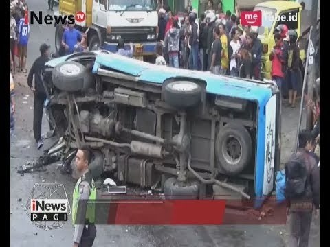 [Nahas] Minibus Tabrak Rumah Hingga Hancur dan Tewaskan Pemilik Rumah - iNews Pagi 03/06