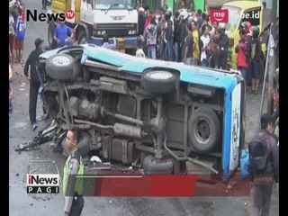 [Nahas] Minibus Tabrak Rumah Hingga Hancur dan Tewaskan Pemilik Rumah - iNews Pagi 03/06