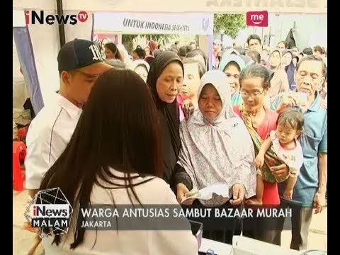 Tekan Angka Penurunan Angka Ekonomi, Kartini Perindo Gelar Bazar Sembako Murah - iNews Malam 03/06