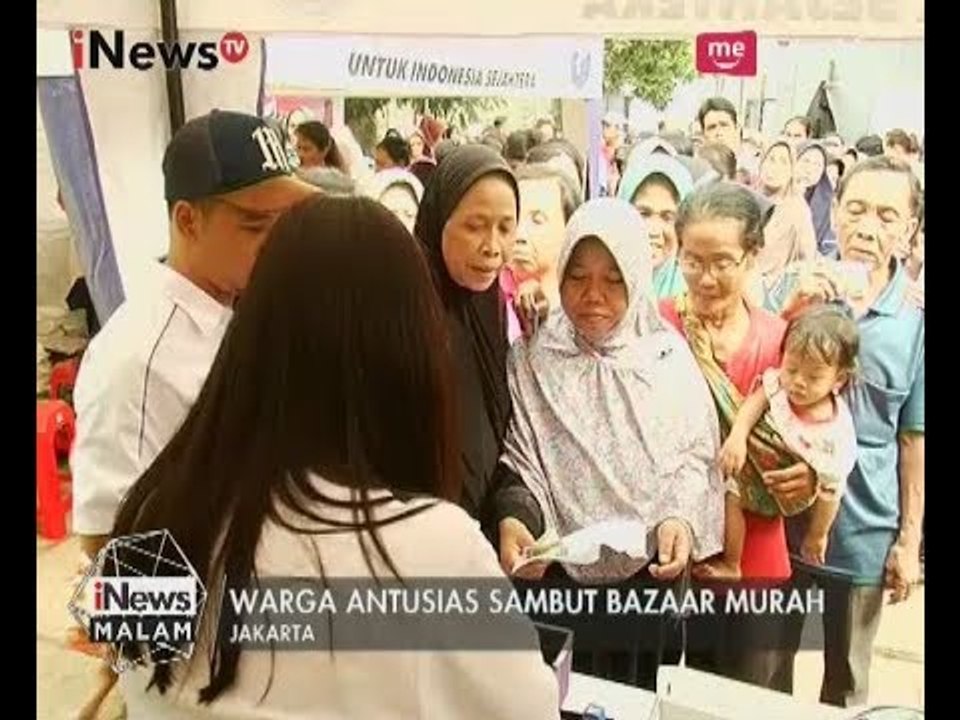 Tekan Angka Penurunan Angka Ekonomi, Kartini Perindo Gelar Bazar Sembako Murah - iNews Malam 03/06
