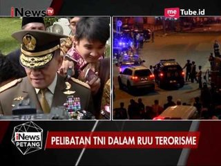 Panglima TNI Mendukung Pemerintah Terkait RUU Terorisme - iNews Petang 01/06