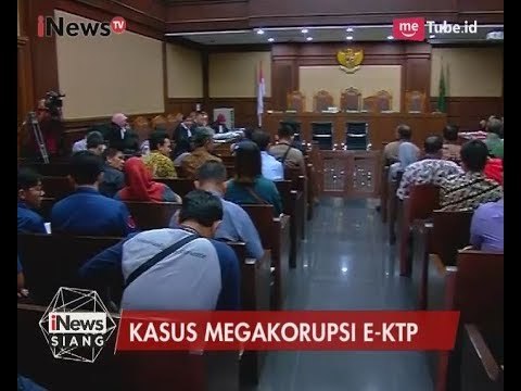 Kasus Korupsi E-KTP Kembali Digelar, JPU Hadirkan Saksi Ahli - iNews Siang 05/06