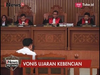 Télécharger la video: Rizal Kobar & Jamran Divonis 6 Bulan Penjara Terkait Kasus Ujaran Kebencian - iNews Petang 05/06