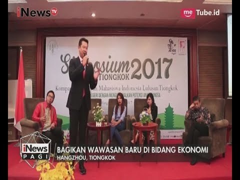 Simposium PPI Tiongkok 2017 Digelar, Hadirkan Pembicara Ahli Dari Indonesia - iNews Pagi 06/06