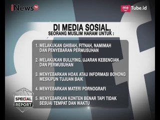 5 Point Penting Haram Media Sosial Dari Fatwa yang Dikeluarkan MUI - Special Report 06/06