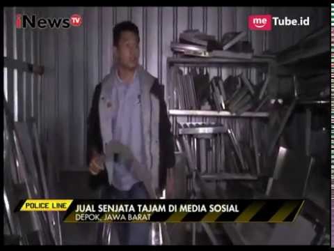 Anggota Gengster Penjual Senjata Tajam Ditangkap Tim Buser Depok - Police Line 06/06