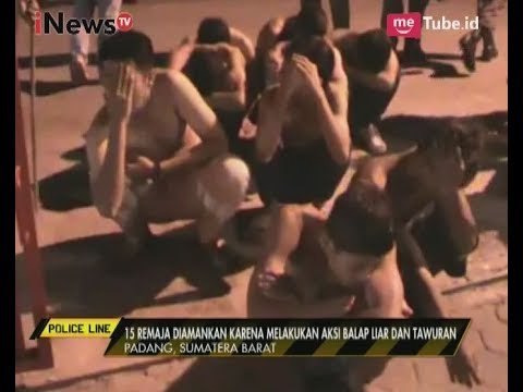 15 Remaja Diamankan Satpol PP Usai Balap Liar & Tawuran - Police Line 06/06