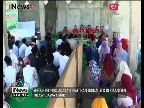 Perayaan Hut, Rescue Perindo Berikan Pelatihan Jurnalistik Dipesantren - iNews Siang 05/06