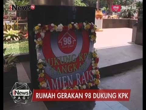 Rumah Gerakan 98 Dukung KPK Tangkap Amien Rais - iNews Pagi 08/06