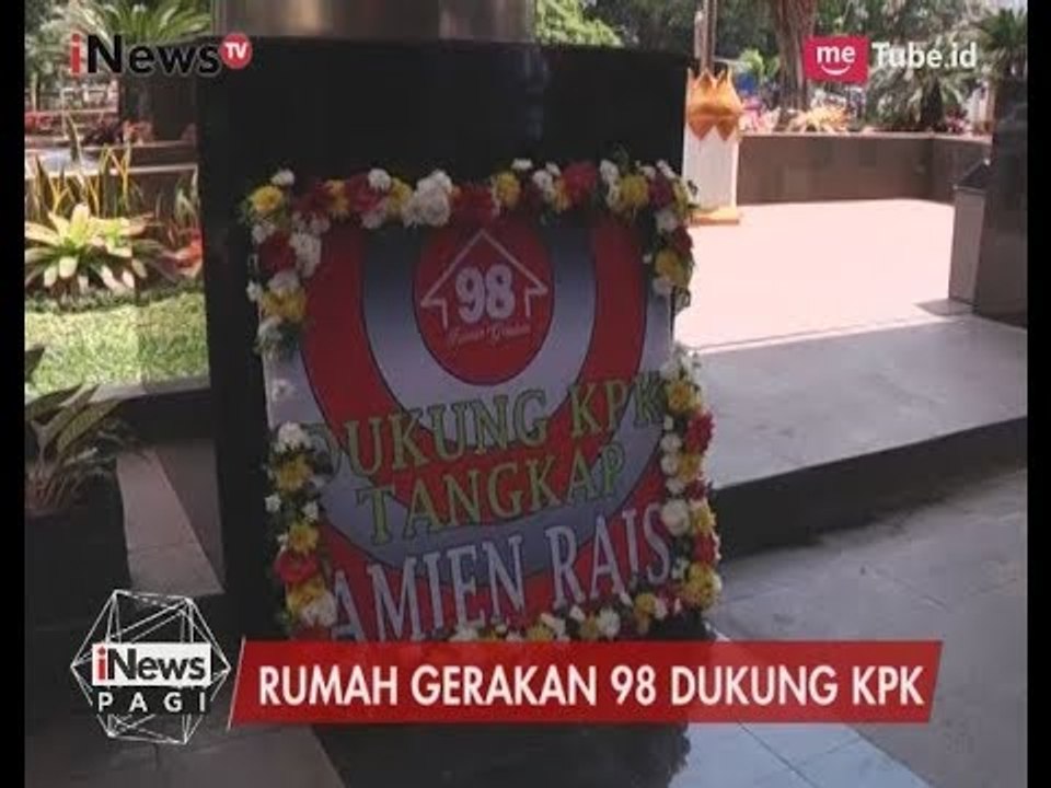 Rumah Gerakan 98 Dukung KPK Tangkap Amien Rais - iNews Pagi 08/06