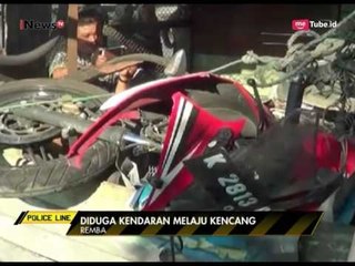 Kecelakaan Aneh, Motor Terpental ke Atap Bangunan, Pengendara tidak Ditemukan - Police Line 09/06