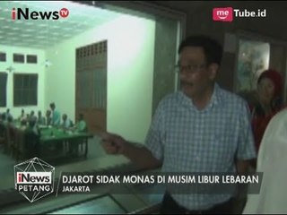 Djarot Lakukan Sidak ke Monas untuk Pastikan Kenyamanan & Keamanan - iNews Petang 30/06