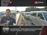 Pantauan Arus Lalin di Gerbang Tol Cikampek Terjadi Sedikit Kepadatan- iNews Petang 29/06